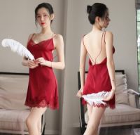 【情趣内衣】蕾丝吊带睡裙佐卡莲/ZOCOA